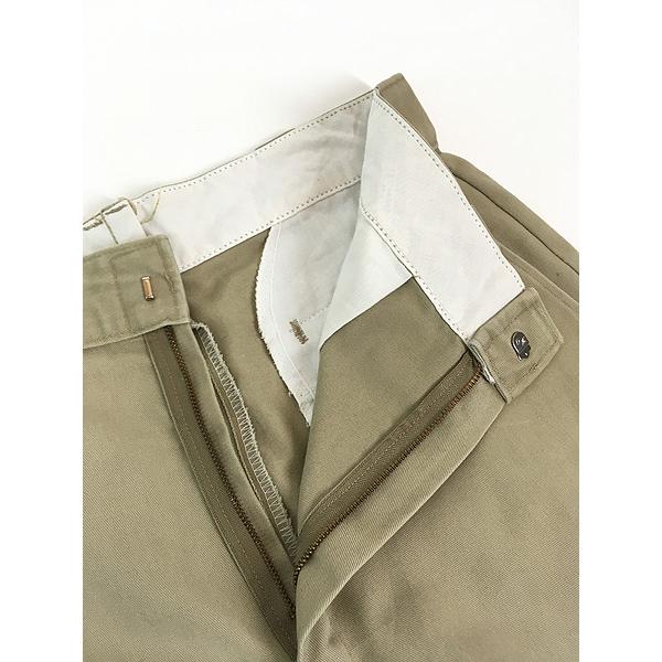 古着 80s USA製 Dickies コットンツイル ワーク チノ パンツ