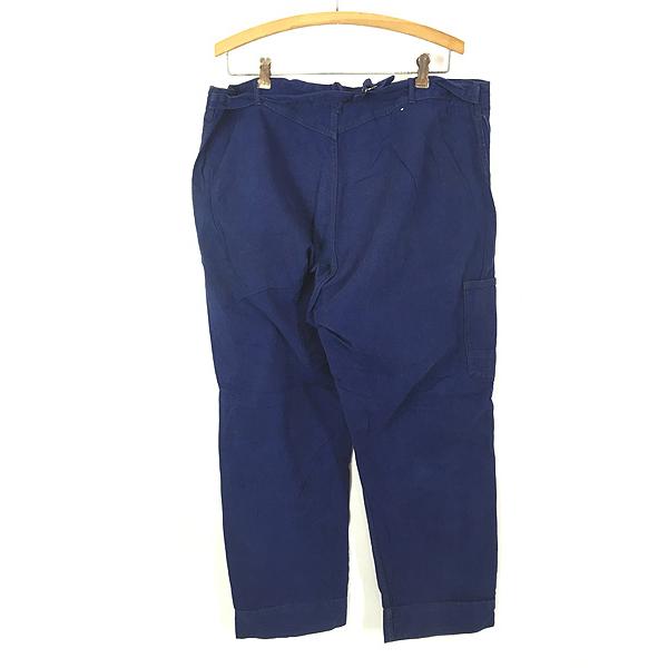 希少 60s 針刺しシンチ デニムパンツ ユーロワーク ヴィンテージ コットン 希少 60s ユーロワーク デニムパンツ ヴィンテージ コットン