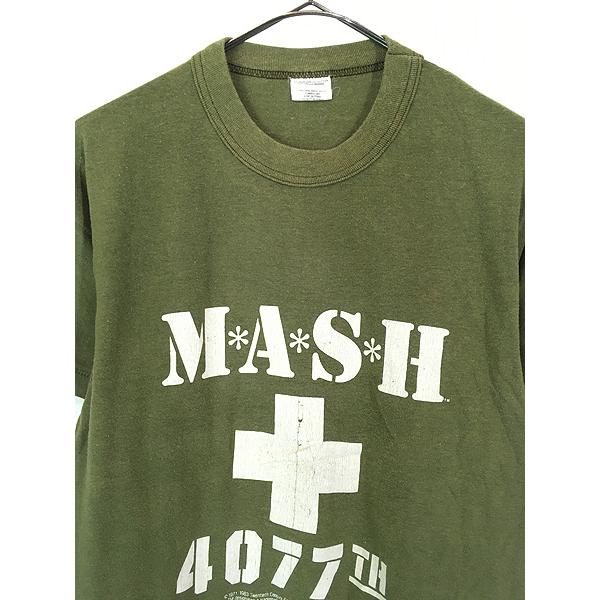 古着屋Mash様 古着 80s USA製 20th Century FOX MASH レッドクロス 朝鮮戦争