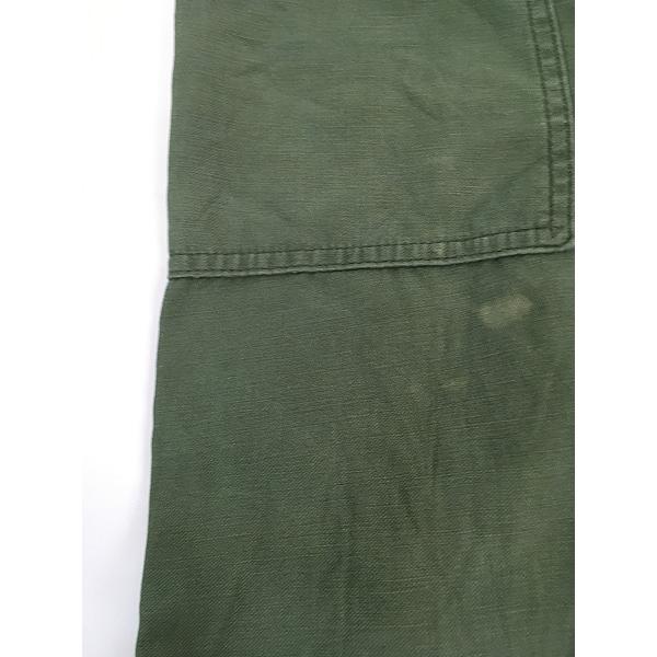 古着 60s 米軍 US ARMY 100%コットンサテン ミリタリー ベイカー