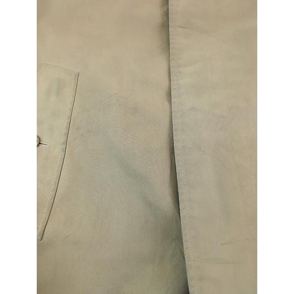 古着 80s 英国製 Burberrys チェック ライナー 比翼 ステンカラー