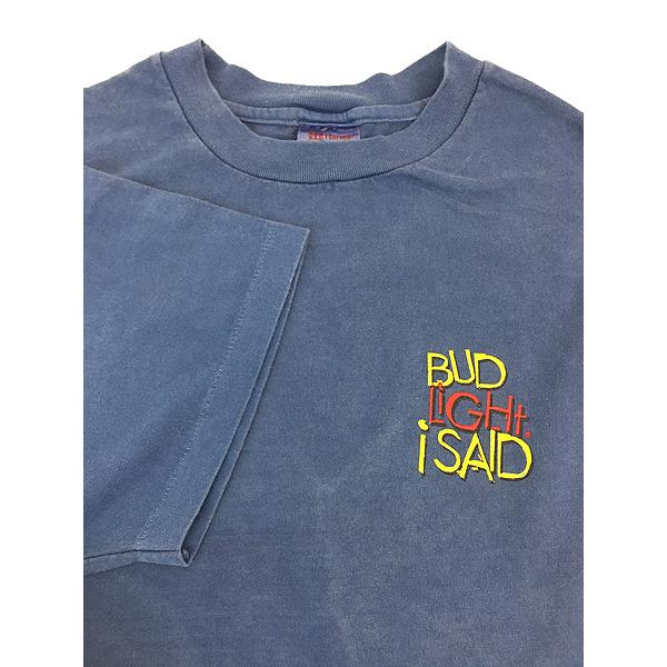 古着 90s USA製 BUD LIGHT 「BUD LiGHt I SAID」 バドライト ビール