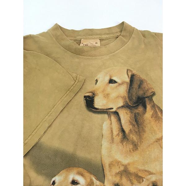 古着 00s USA製 THE MOUNTAIN 犬 ラブラドール レトリーバー リアル 