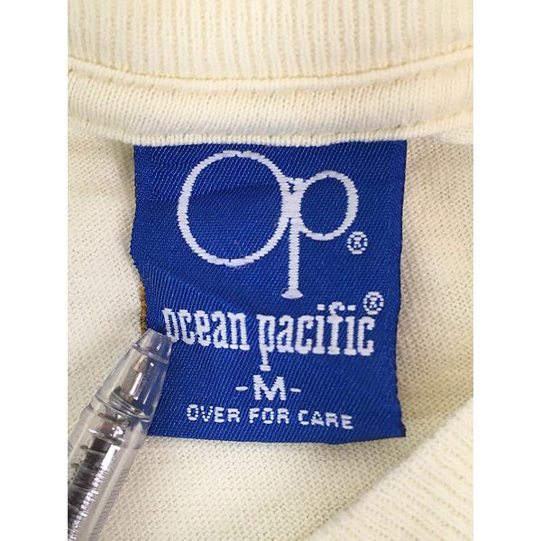 古着 80s USA製 OP Ocean Pacific 魚×人 ポップ アート オールド 古着 80s USA製 OP Ocean Pacific 魚×人 ポップ アート オールド