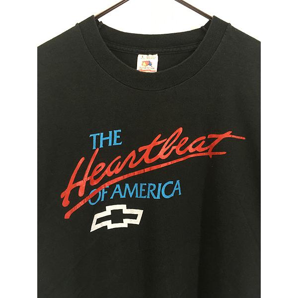 古着 90s USA製 CHEVROLET シボレー 「THE Heartbeat OF AMERICA 古着 90s USA製 CHEVROLET シボレー 「THE Heartbeat OF AMERICA