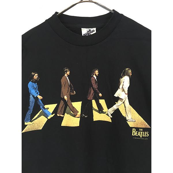 古着 90s USA製 The Beatles 「ABBEY ROAD」 メンバー フォト