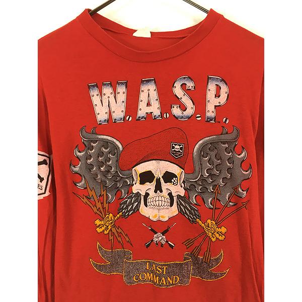 古着 80s USA製 W.A.S.P. 「The Last Command Tour 1986