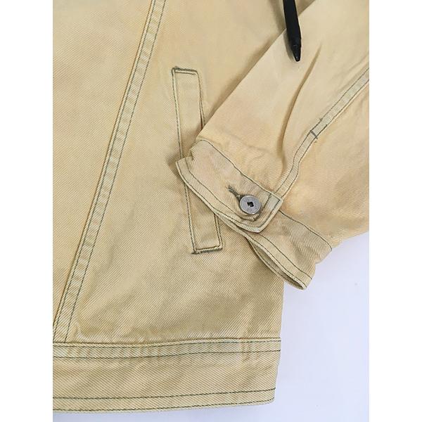 古着 90-00s MARITHE FRANCOIS GIRBAUD ビッグシルエット カラー デニム トラッカー ジャケット Gジャン XL 古着 90-00s MARITHE FRANCOIS GIRBAUD ビッグシルエット カラー