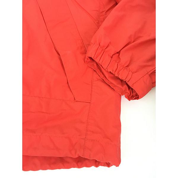 古着 90s GAP ネオンオレンジ ハーフジップ プルオーバー ナイロン