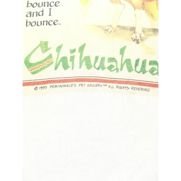 古着 90s USA製 Chihuahua 犬 チワワ メキシカン アニマル ギャラリー 