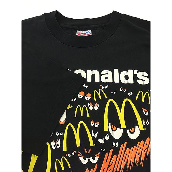古着 90s USA製 McDonald's Happy Halloween マクドナルド ポップ