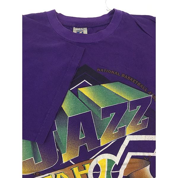 古着 90s NBA UtahJazz ジャズ Tシャツ XL : 古着屋ドラセナ