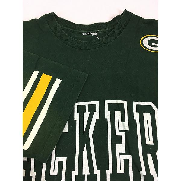 古着 90s NFL Green Bay Packers パッカーズ BIG プリント 両面 T