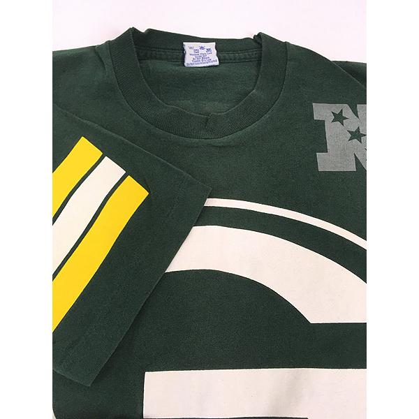 古着 90s USA製 NFL Green Bay Packers パッカーズ BIG プリント 両面