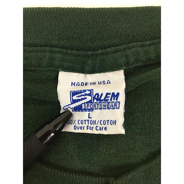 古着 90s USA製 NFL Green Bay Packers パッカーズ BIG プリント 両面