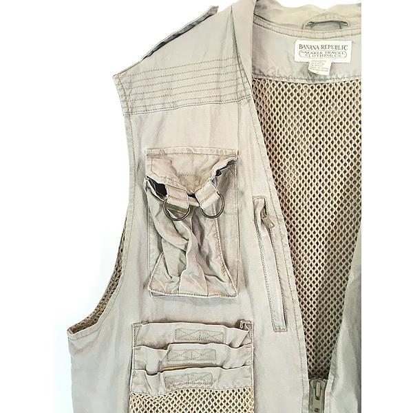 古着 90s BANANA REPUBLIC 「SAFARI&TRAVEL」 2way コットン 