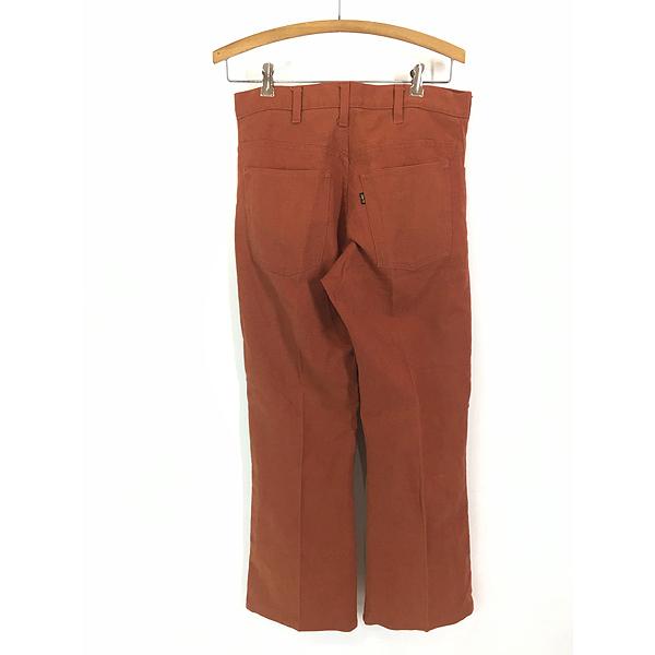 古着 70s Levi's STA-PREST 「Big E」 ホップサック スタプレ フレア