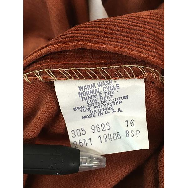 古着 70s USA製 Lee 305-9628 コーデュロイ パンツ コーズ ワイド