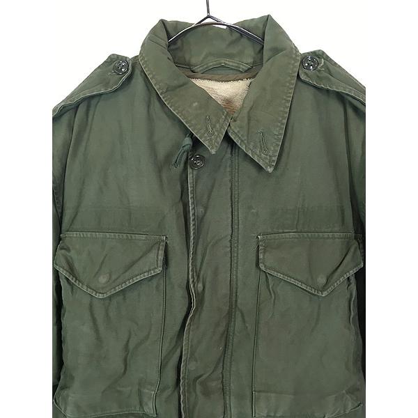古着 60s 米軍 US ARMY M-51 後期型 9oz コットンサテン ミリタリー