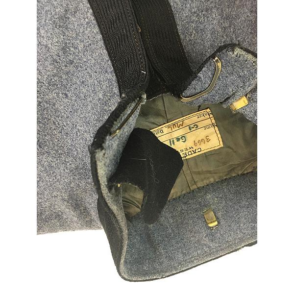 古着 50s 米軍 USMA CADET STORE WEST POINT メルトン ウール バンド