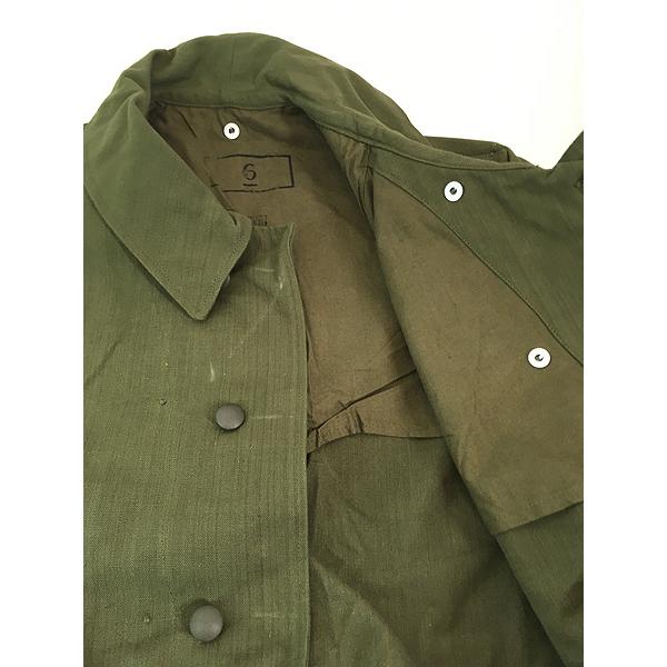 古着 40-50s フランス軍 M35 ミリタリー コットン キャンバス モーター