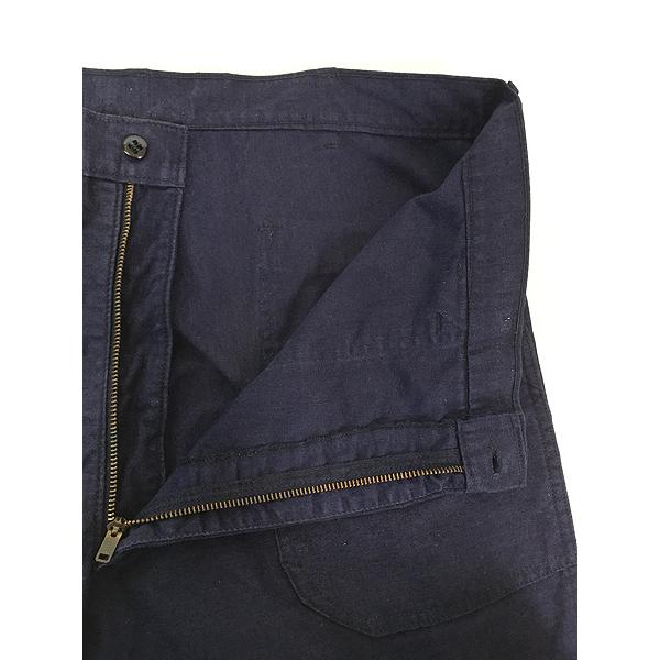 古着 70s 米軍 US NAVY 「Utility Dark Blue」 ミリタリー ステンシル