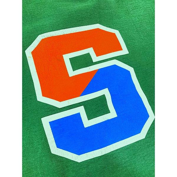 古着 90s Syracuse University Orangemen 「S」 BIG アルファベット ヘビー スウェット トレーナー XL 古着 90s Syracuse University Orangemen 「S」 BIG アルファベット