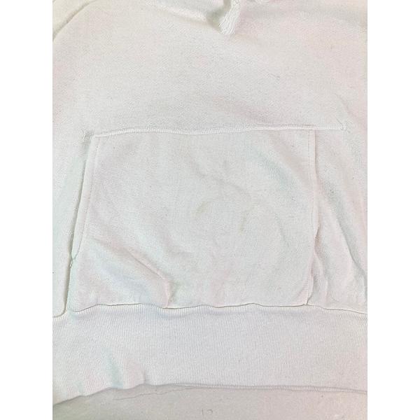 古着 60s BRENT 無地 ソリッド ラグラン スウェット パーカー ホワイト