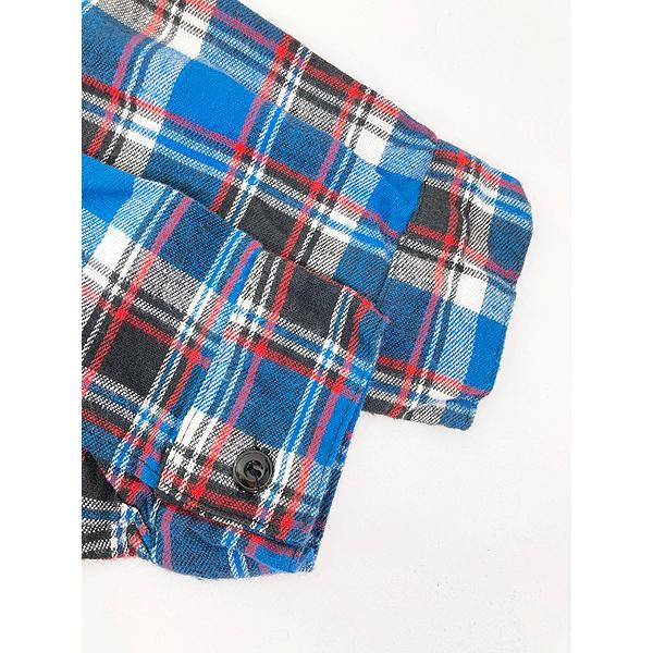 古着 60s FROSTPROOF 好配色 チェック ヘビー フランネル シャツ