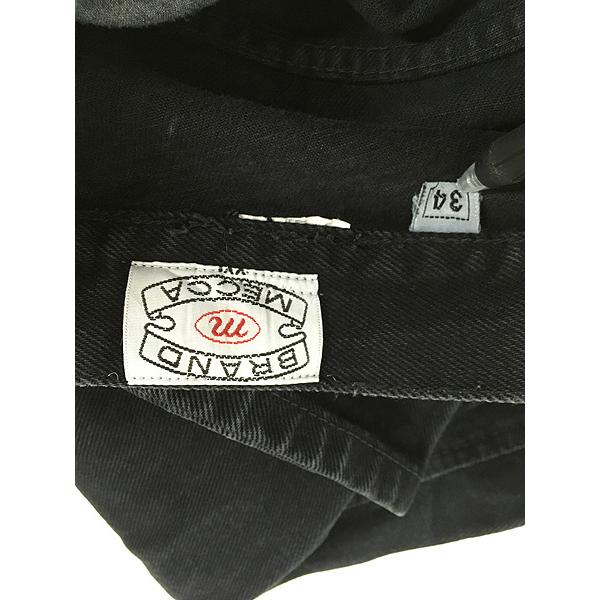 (古着)90s Lightning bolt ワイドデニム ペインターパンツ 古着)90s Lightning bolt ワイドデニム ペインターパンツ