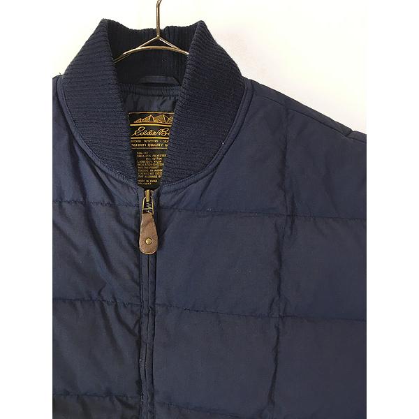 古着 80s Eddie Bauer 名作 「Downlight Canadian Vest」 キルティング