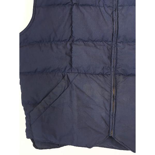 古着 80s Eddie Bauer 名作 「Downlight Canadian Vest」 キルティング