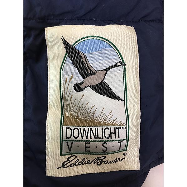 古着 80s Eddie Bauer 名作 「Downlight Canadian Vest」 キルティング