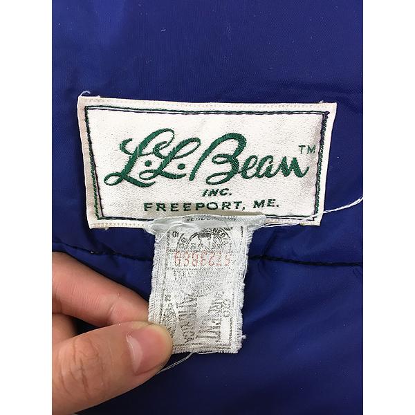 超希少 70年代 筆記体タグ LLBean  Down ダウンベスト 70's 筆記体タグ L.L.BEAN リップストップ ダウンベスト グリーン 実寸