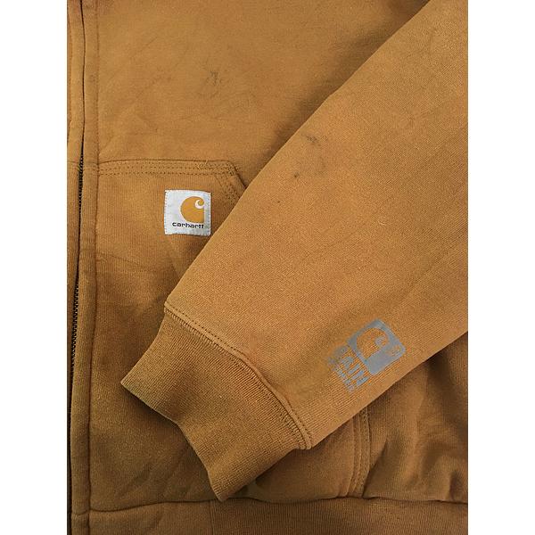 古着 Carhartt 裏地 メッシュ ワンポイント パッチ 「Rain Defender