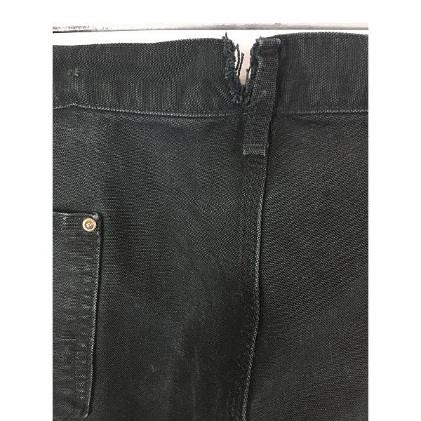 古着 Carhartt ブラック ダック Wニー ペインター ワーク パンツ W41 L29 古着 古着 Carhartt ブラック ダック Wニー ペインター ワーク パンツ W41