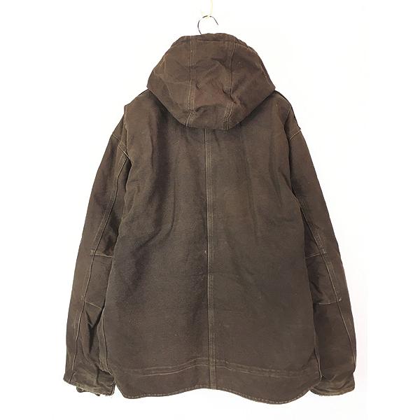 古着 Carhartt 裏ボア ダークブラウン ダック デトロイト 古着 Carhartt 裏ボア ダークブラウン ダック デトロイト