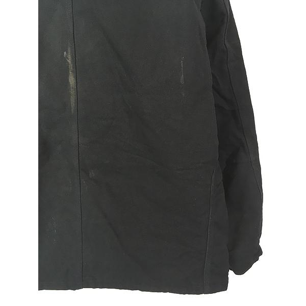 古着 80-90s Carhartt ブラック ダック パデット トラディショナル