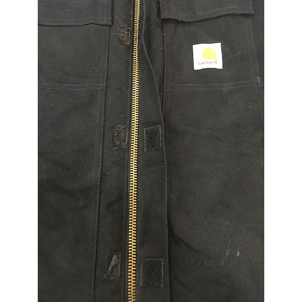 古着 80-90s Carhartt ブラック ダック パデット トラディショナル