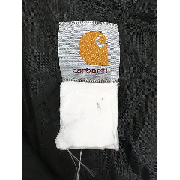 古着 80-90s Carhartt ブラック ダック パデット トラディショナル