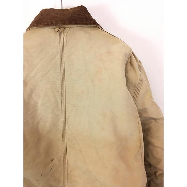 古着 80-90s Carhartt フェード ブラウン ダック パデット