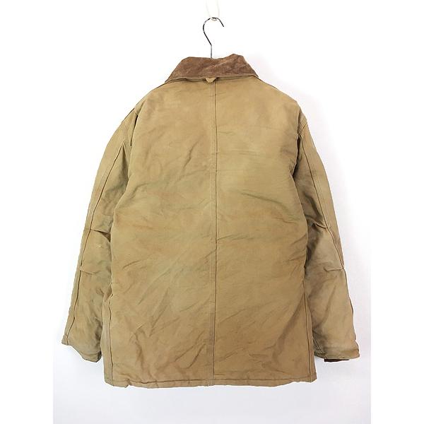 古着 90s Carhartt フェード ブラウン ダック パデット