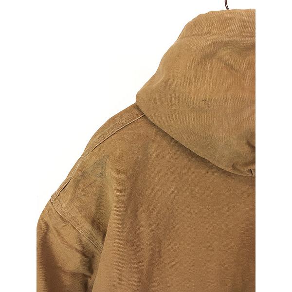 古着 80s USA製 Carhartt 裏地 メッシュ ブラウン ダック アクティブ
