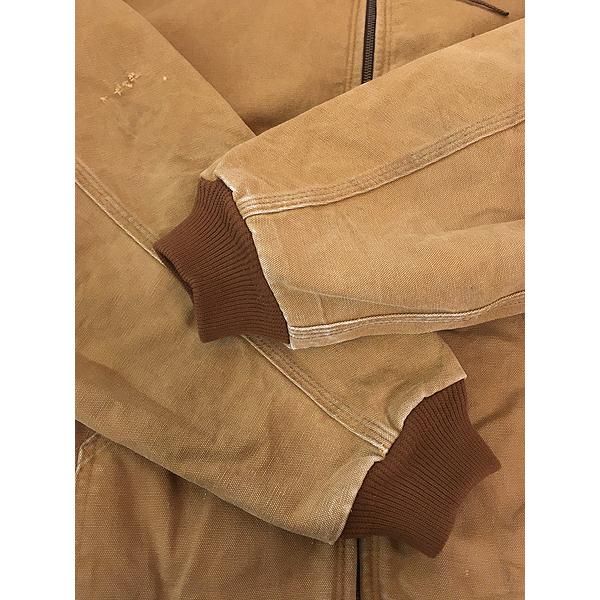 古着 80s USA製 Carhartt 裏地 メッシュ ブラウン ダック アクティブ