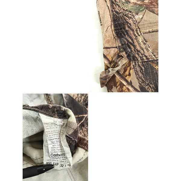古着 90s Carhartt ap リアルツリー カモ ダック Wニー ワーク