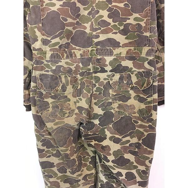 古着 80s USA製 Carhartt フロッグスキン ダック ハンター カモ
