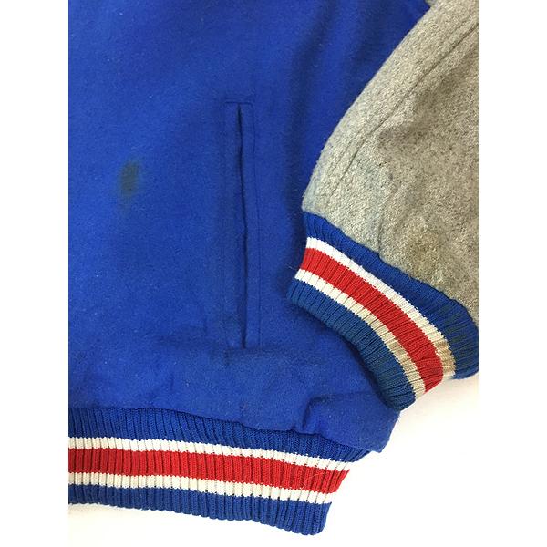 古着 90s NFL Buffalo Bills ビルズ パデット ウール スタジャン