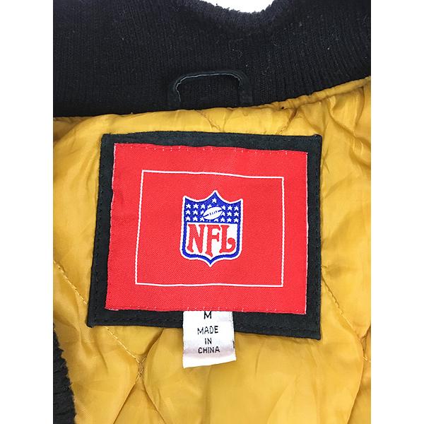 古着 NFL Pittsburgh Steelers スティーラーズ オール スエード レザー