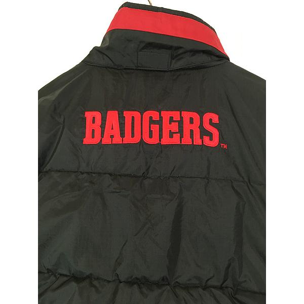古着 90s Wisconsin Badgers バジャーズ カレッジ アメフト 2way