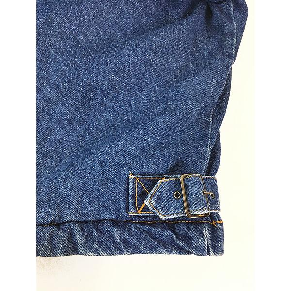 古着 90s Canyon River Blues B-3 タイプ パデッド ブルー デニム ボア